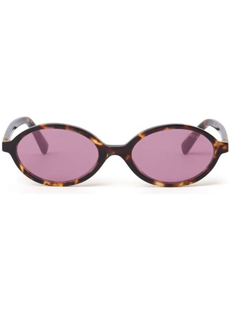 miu miu purple sunglasses|miu miu runway sunglasses.